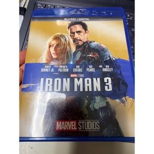 Iron Man 3 Blu-ray Marvel Studios Robert Downey Jr MCU Movie